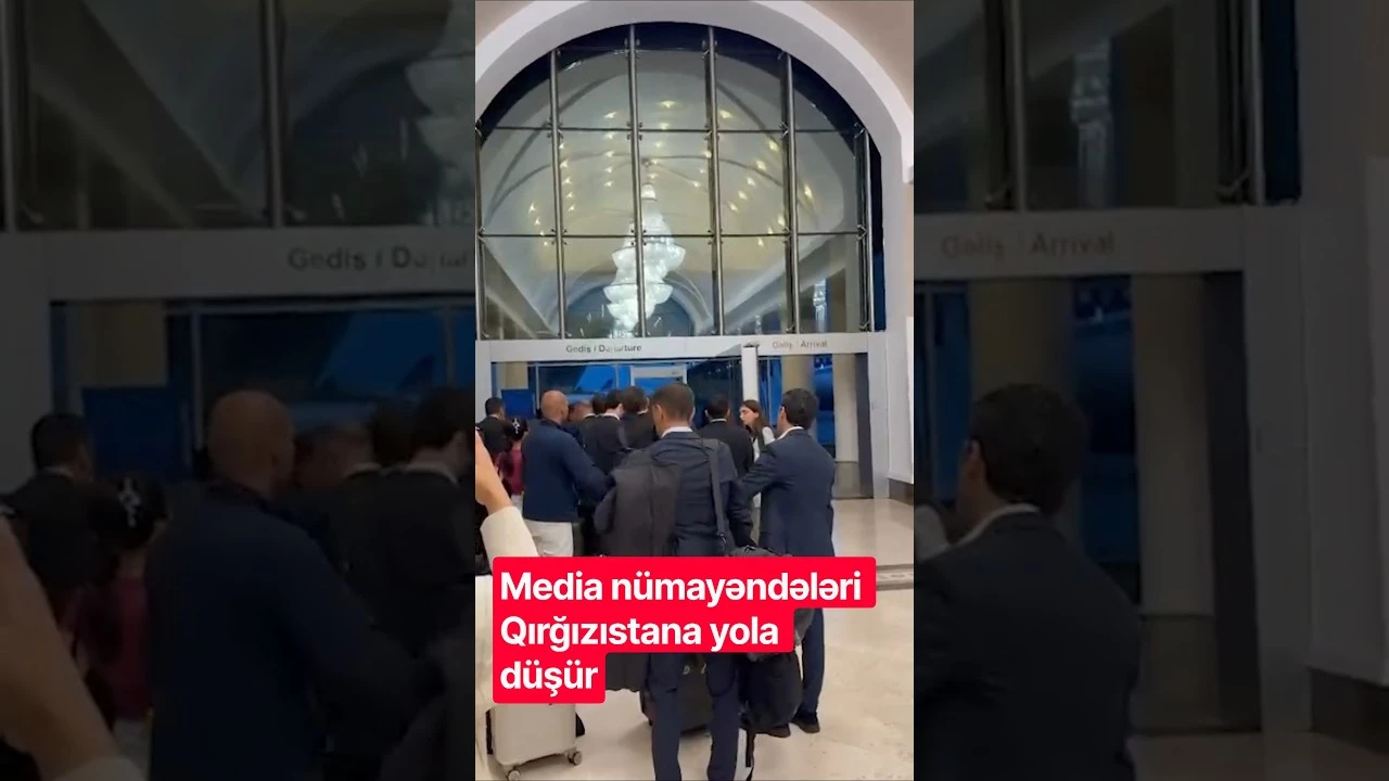 Prezidentin Qırğızıstana səfərini işıqlandıracaq media nümayəndələri yola düşür - Baku TV