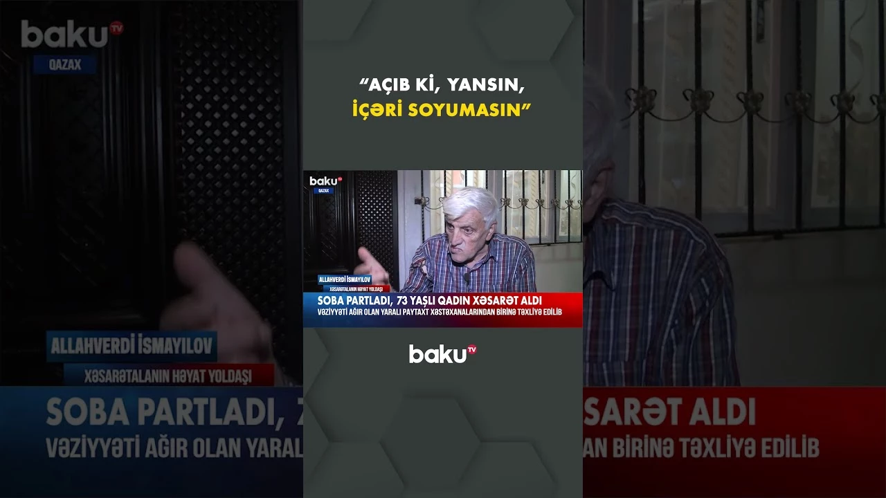 Qazaxda qadın ölümdən son anda belə döndü - Baku TV