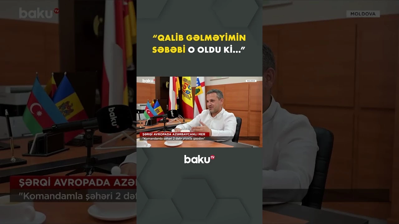 Orhey şəhərinin meri qələbəsinin sirrini ilk dəfə açıqladı - Baku TV