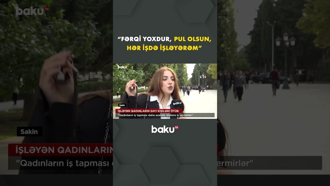 “Əslində, kişilər işləyir, qadınlar isə...”- Sakinlər danışdı - Baku TV