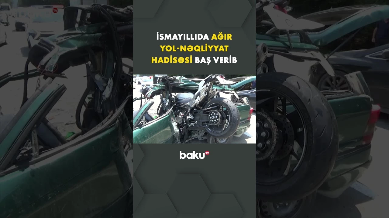 İsmayıllıda ölümlə nəticələnən yol-nəqliyyat hadisəsi baş verib - Baku TV