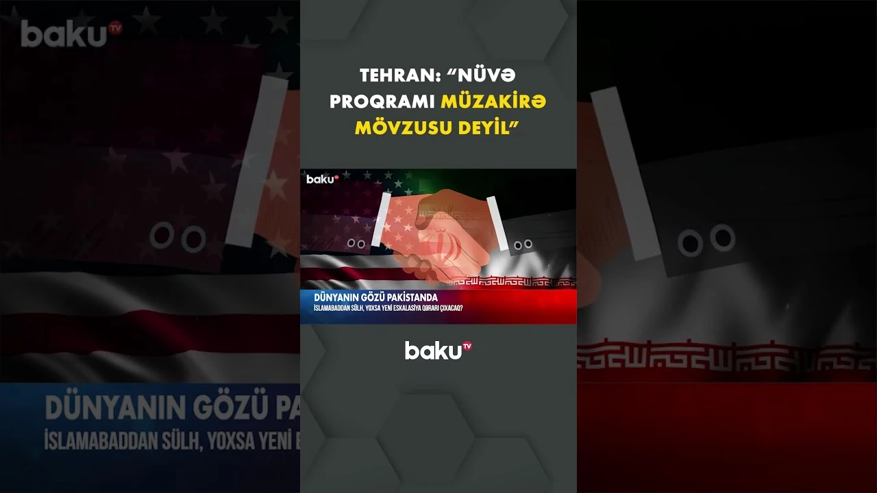 Tehranın nüvə proqramından əl çəkməməsi münaqişəni yenidən aktivləşdirə bilər? - Baku TV