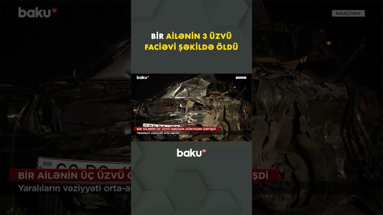 Naxçıvanda ailə faciəsi | Hadisə yerindən dəhşətə gətirən görüntülər - Baku TV