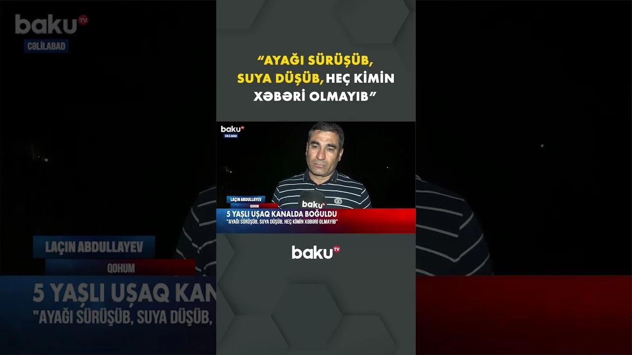 Cəlilabadda dəhşətli hadisə - Baku TV