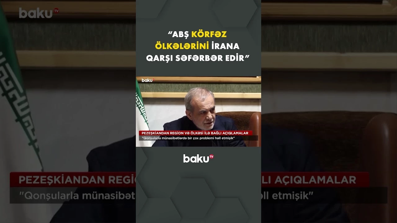 İran Prezidenti regionda təhlükəsizlik və ölkə daxili məsələləri açıqladı - Baku TV