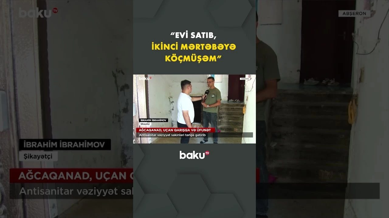 Antisanitar vəziyyət Abşeronda artıq dözülməz həddə çatıb - Baku TV