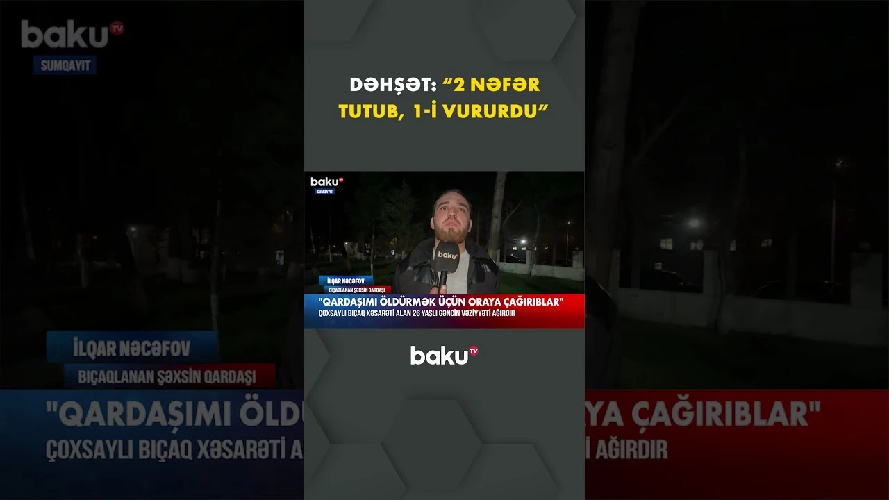 Vəhşicəsinə döyülən oğlanın qardaşı danışdı - Baku TV