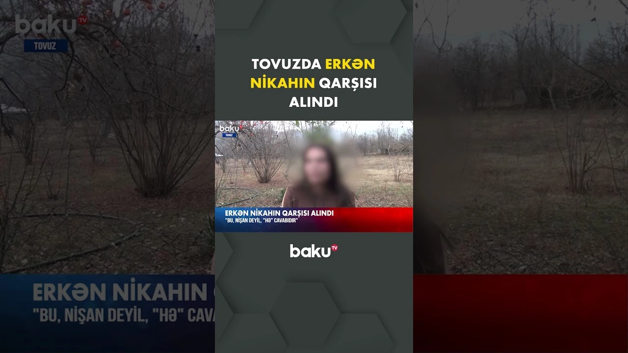 14 yaşlı qız danışdı - Baku TV