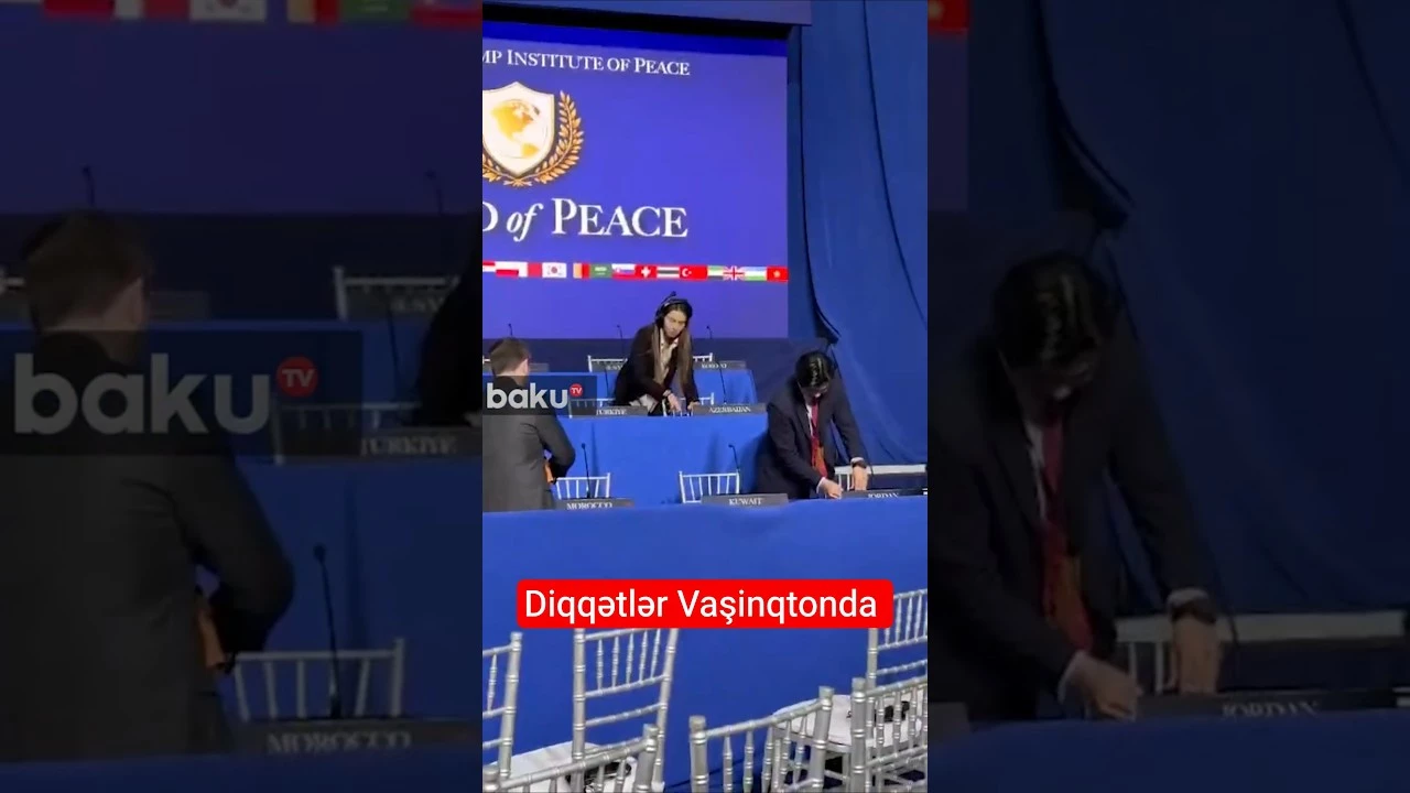 Sülh Şurasının tarixi ilk iclasında hazırlıq prosesi - Baku TV