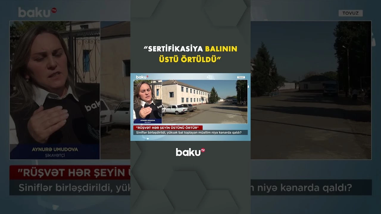 Müəllimin etirazı hansı səbəbdən yaranıb? - Baku TV