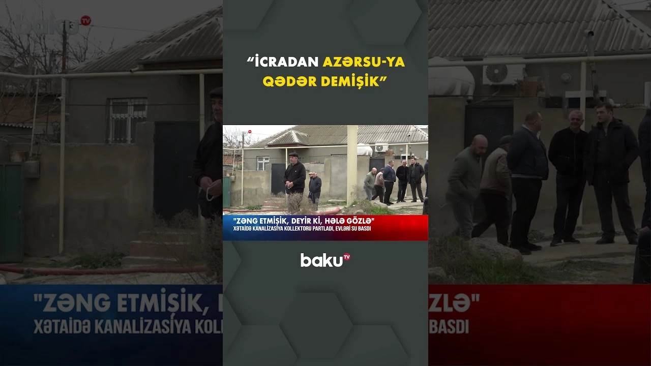 Xətai sakini özündən çıxdı - Baku TV