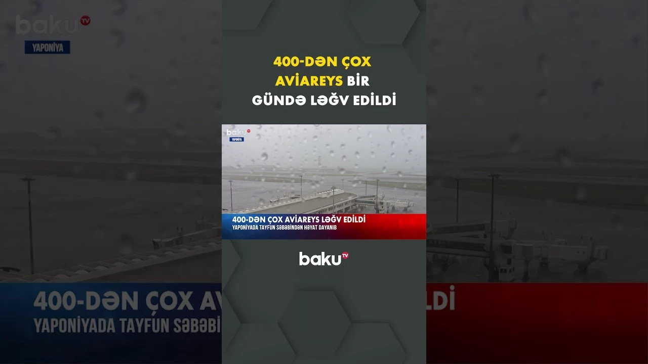 Təbii fəlakət bu ölkədə həyatı dayandırdı - Baku TV