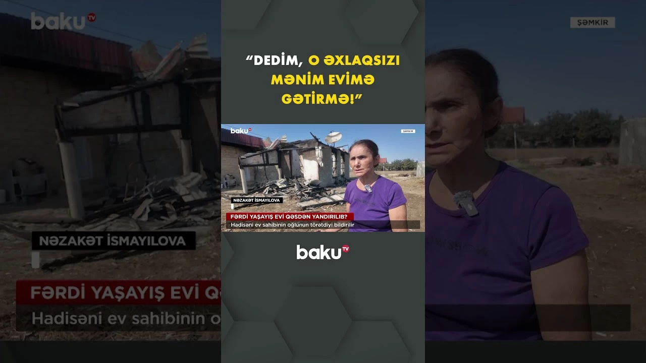 Şəmkirdəki qandonduran hadisənin detalları üzə çıxdı - Baku TV