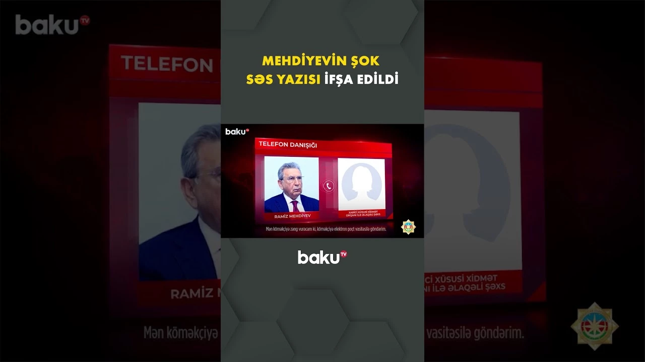 Ramiz Mehdiyevlə bağlı sensasiyalı məlumat - Baku TV