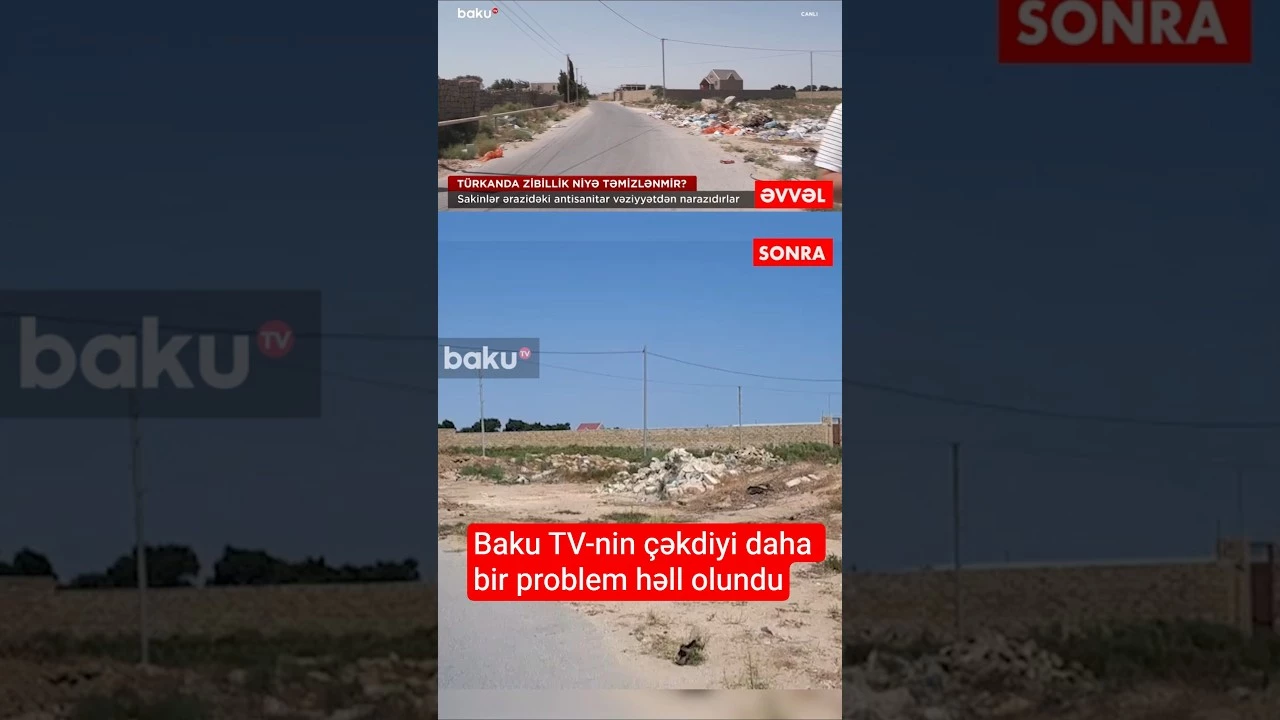 Baku TV-nin çəkdiyi daha bir problem həll olundu - Baku TV