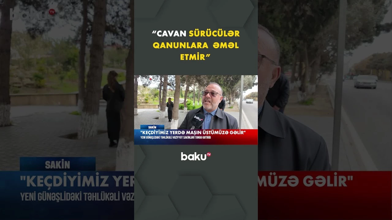 Sakinləri təngə gətirən məsələ - Baku TV