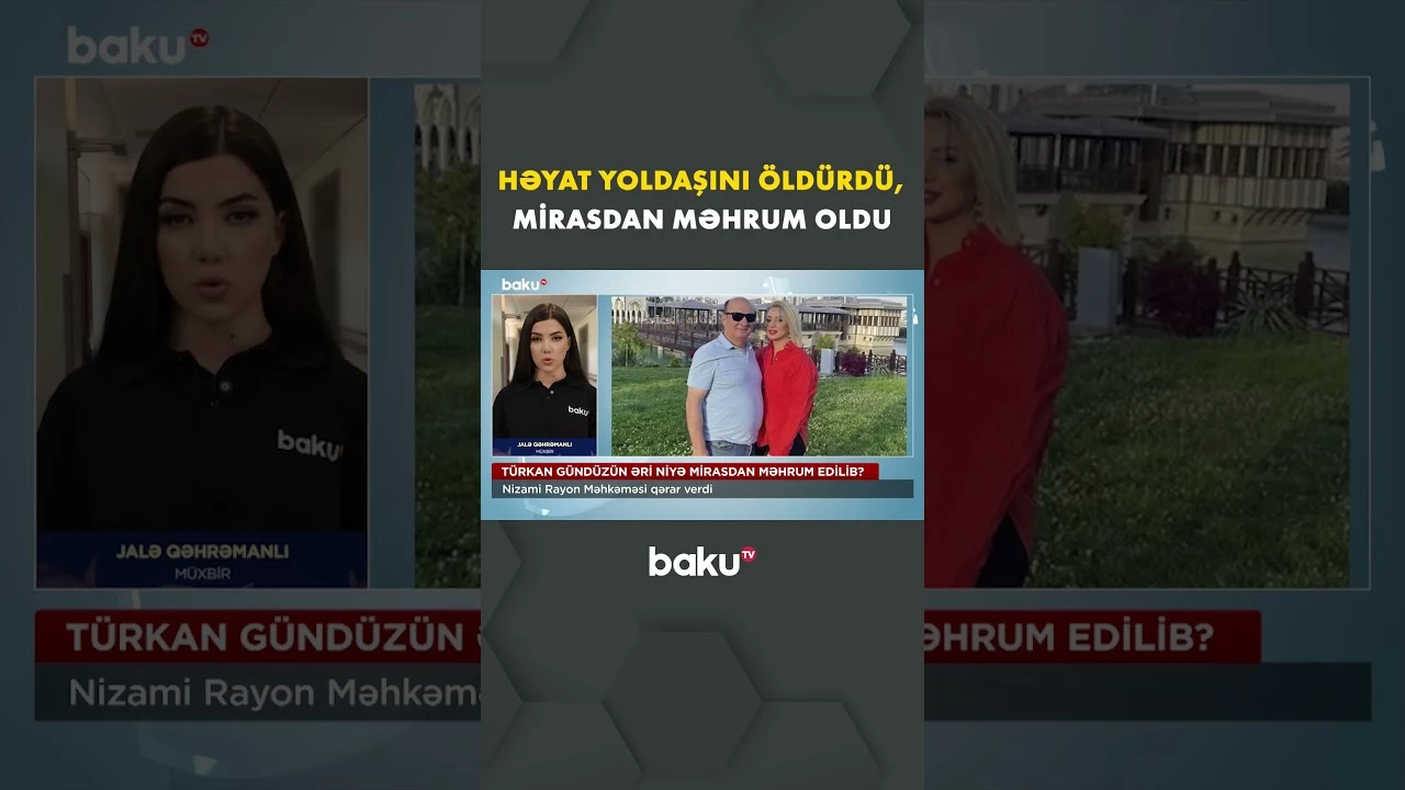 Məhkəmədən plastik cərrah Türkan Gündüzü qətlə yetirən əri barədə qərar - Baku TV