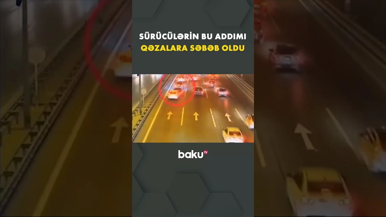 Düzgün ara məsafəni saxlamamağın nəticələri - Baku TV