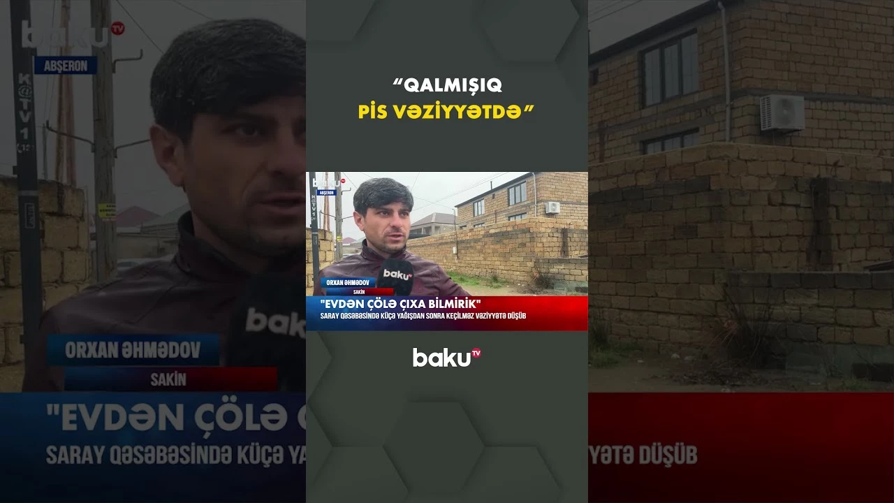 "Heç kim gələ bilmir, qalmışıq pis vəziyyətdə" - Baku TV