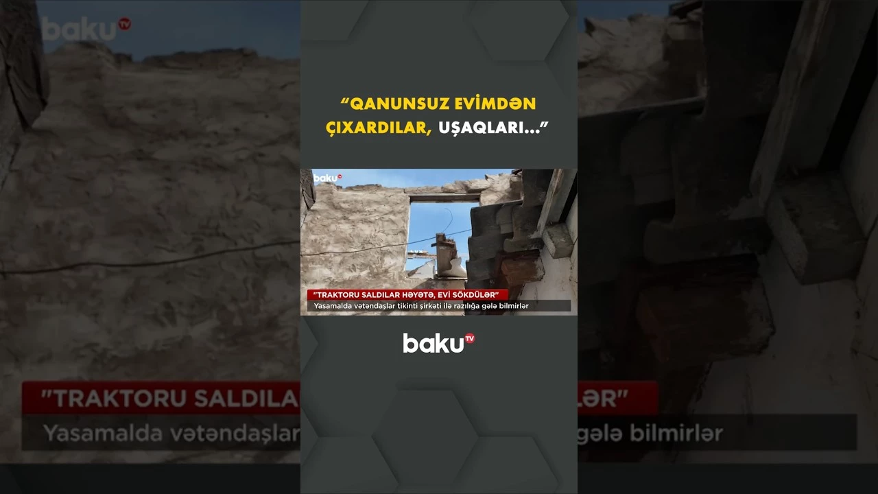 Vətəndaşlar şirkətlə razılığa gələ bilmir - Baku TV