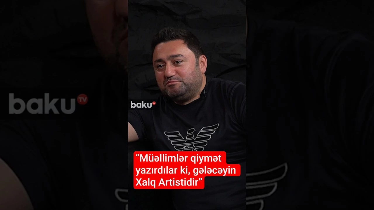 “Müəllimlər qiymət yazırdılar ki, gələcəyin Xalq Artistidir” - Baku TV