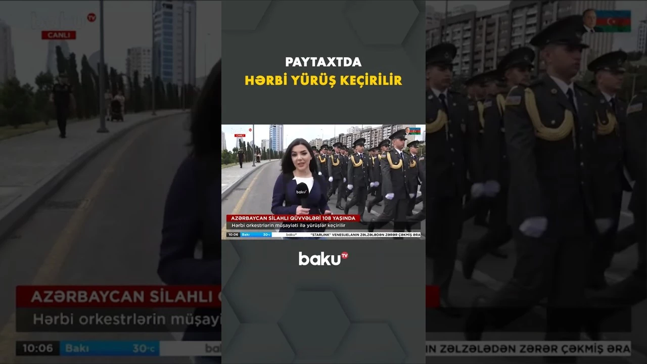 Azərbaycan Silahlı Qüvvələri Günü 108 yaşında - Baku TV