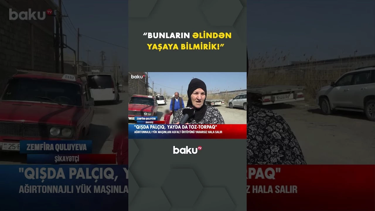 Sakinlərin gününü qara edən hadisənin səbəbi nədir? - Baku TV