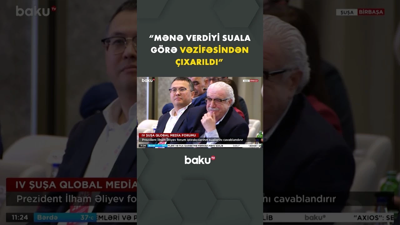 Prezident ötən il baş verənlərin nəticəsini xatırlatdı - Baku TV