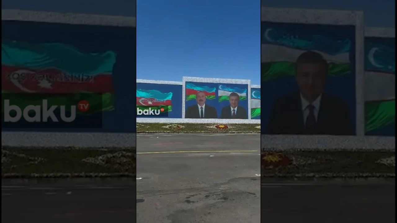 Buxarada Prezident və birinci xanımın gəlişinə hazırlıq - Baku TV