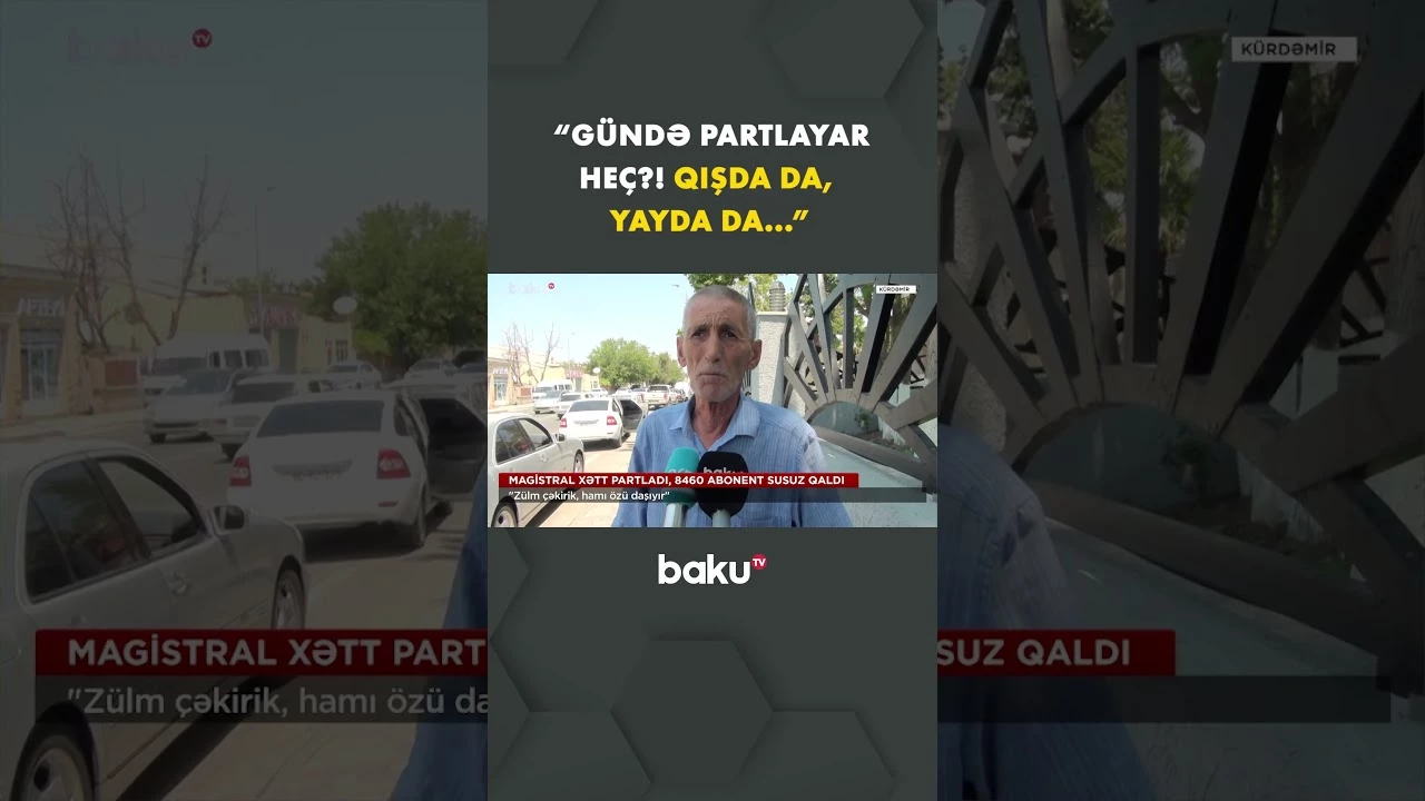 Kürdəmir sakinlərini bezdirən məsələ - Baku TV