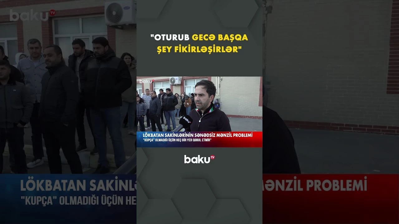 Sakinlər evlərinə niyə sənəd ala bilmirlər? - Baku TV