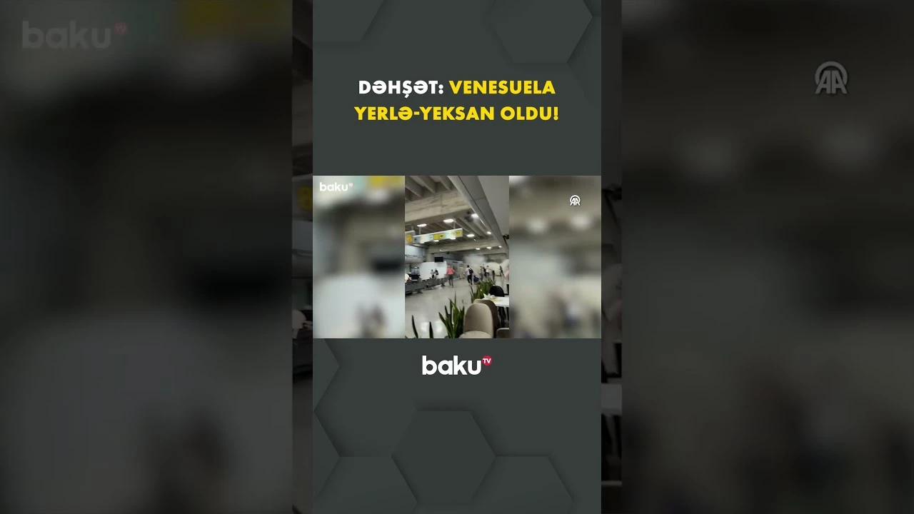 Venesuelada iki dağıdıcı zəlzələ - Baku TV