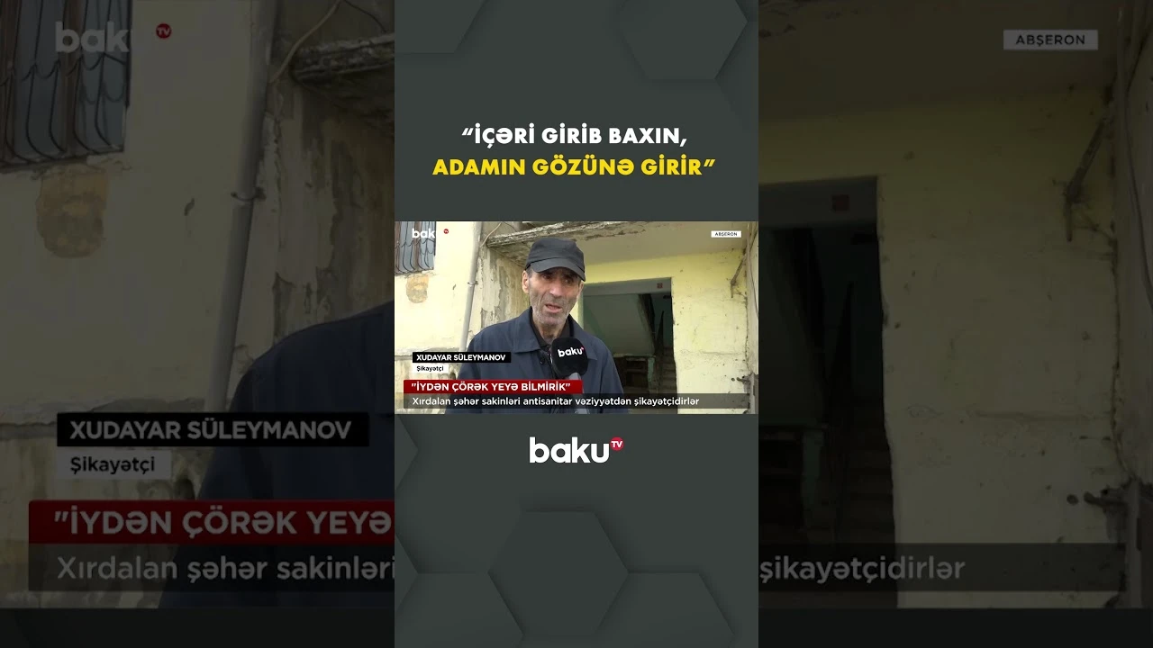Xırdalanlıların problemi nə vaxt həll olunacaq? - Baku TV