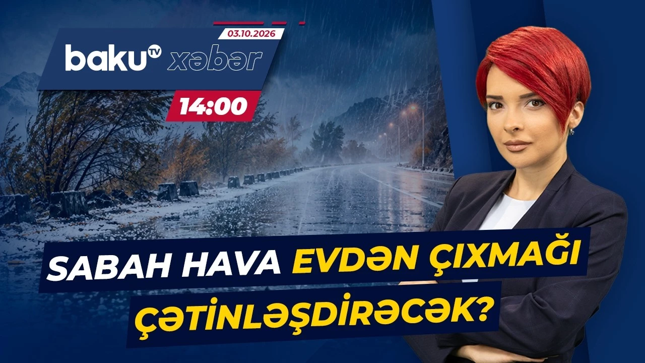 Hansı əraziləri qar, dolu və güclü yağış gözləyir? - Baku TV CANLI
